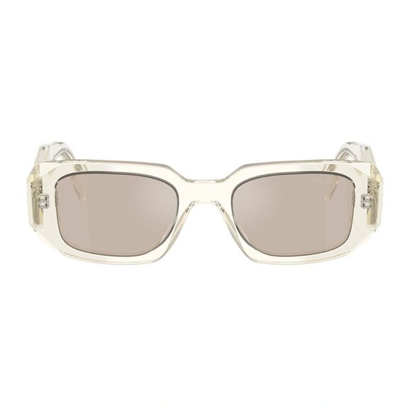 NEW PRADA RECTANGLE PR17WS 19X30N SUNGLASSES PR 17WS 19X30N PINK SPR 17W PRADA - Picture 1 of 3